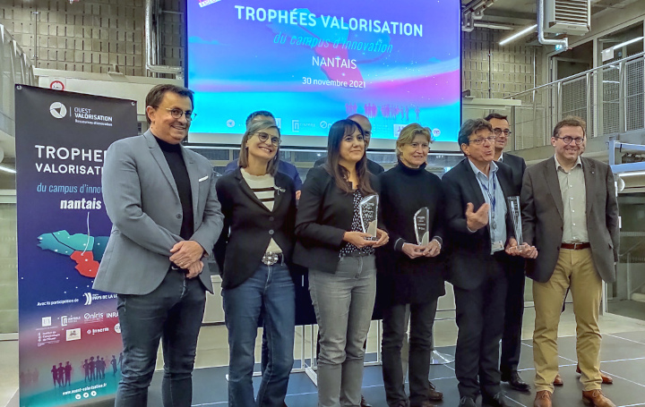 Les Trophées Valorisation du campus d'innovation Nantais récompensent des chercheurs des laboratoires de l'université